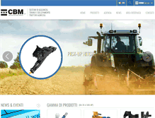 Tablet Screenshot of cbmspa.com